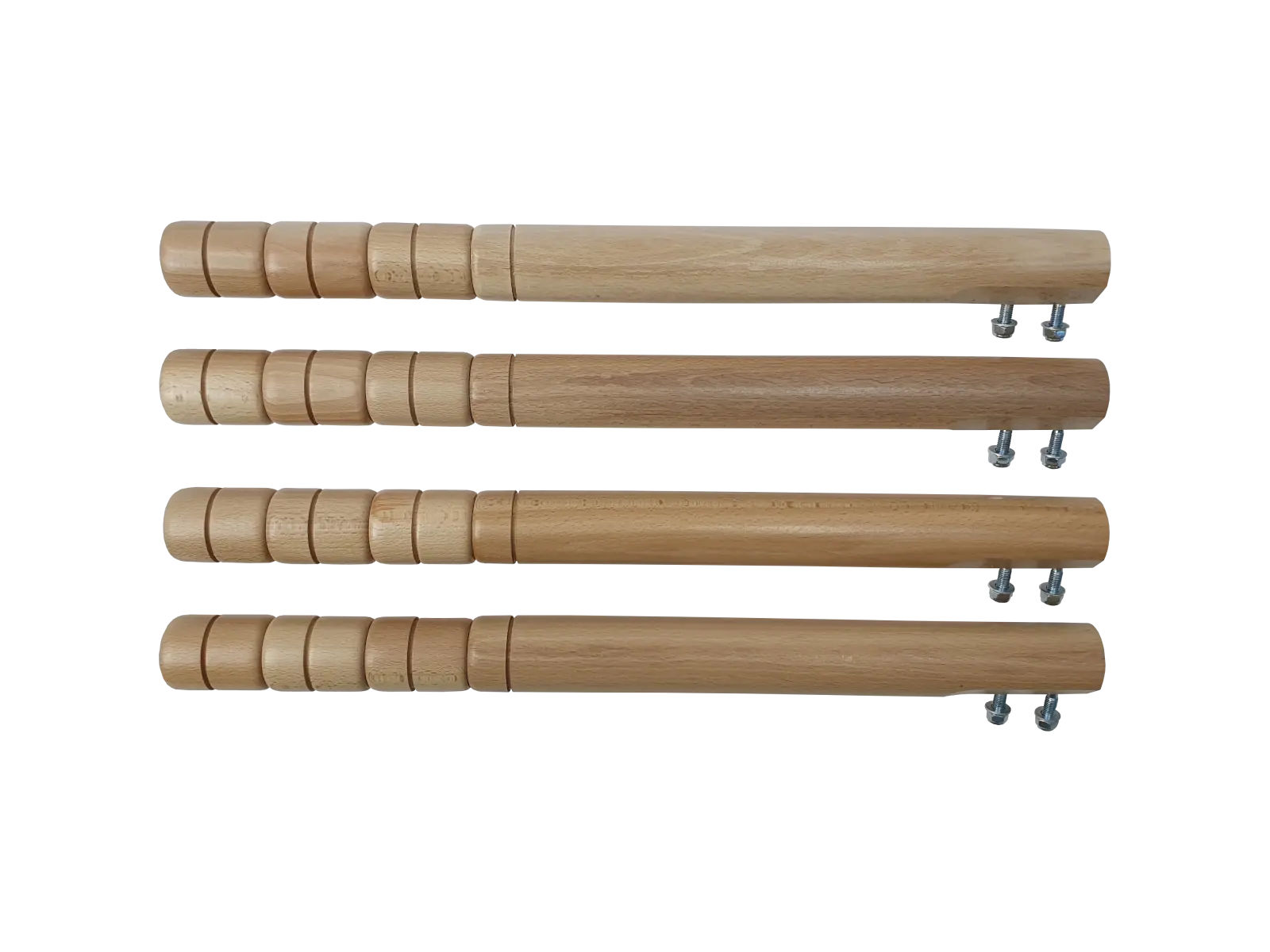 Nogi okrągłe 40 - 58 cm, 4 szt. - buk