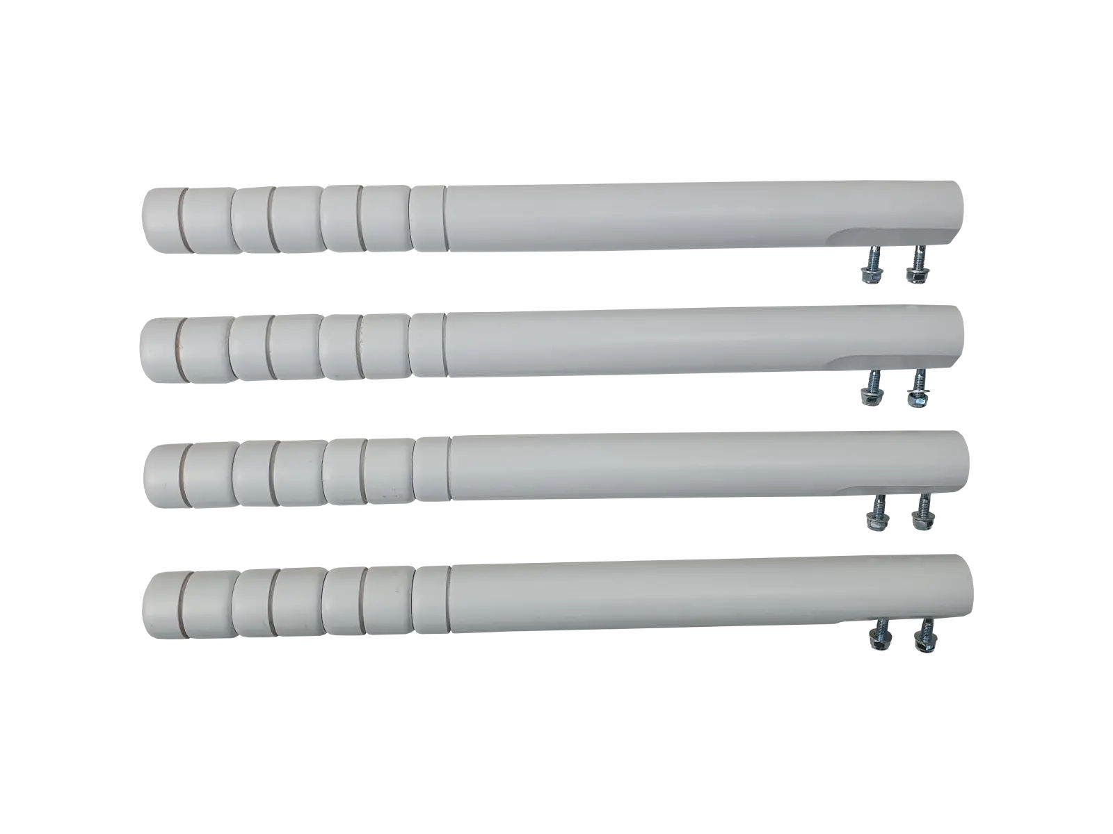 Wooden table legs 40 - 58 cm, 4 pcs - white