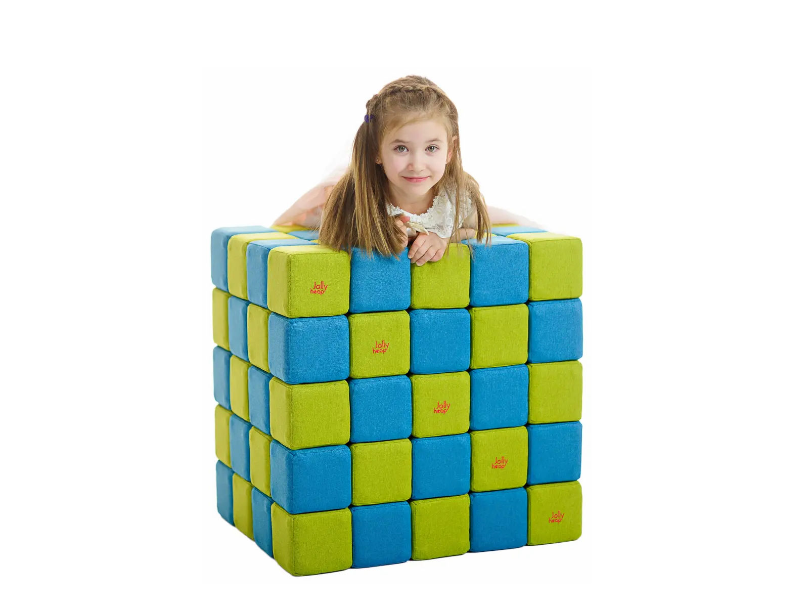 Klocki JOLLY HEAP Medium 50 sztuk 1123