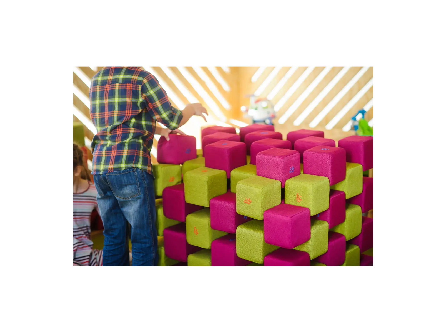 Klocki JOLLY HEAP Medium 50 sztuk 1225