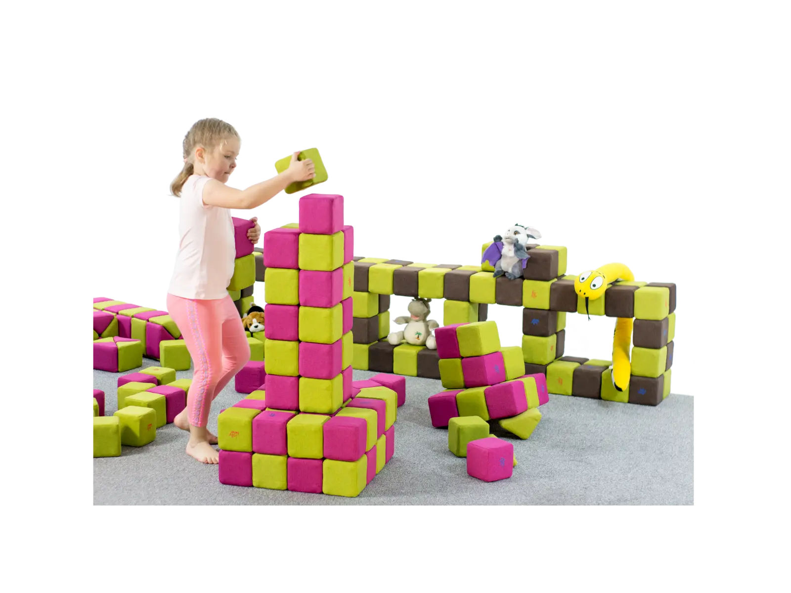 Klocki JOLLY HEAP Medium 50 sztuk 1226