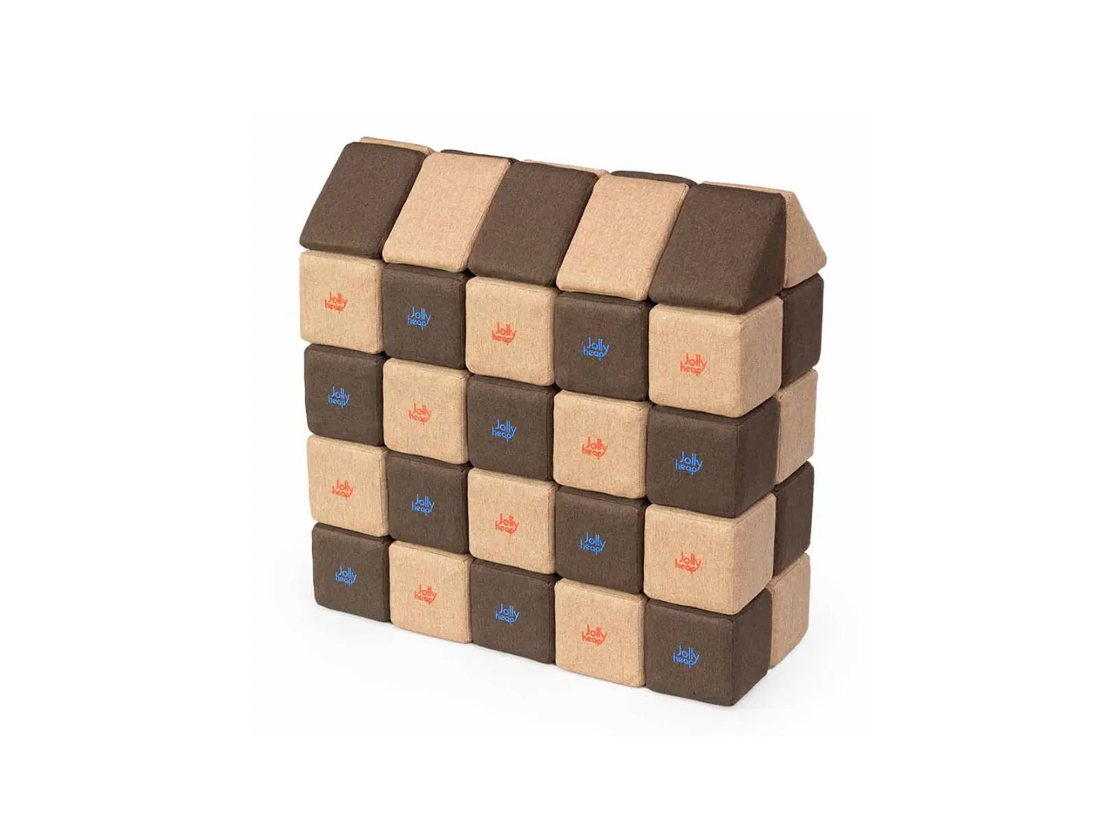 Klocki JOLLY HEAP Medium 50 sztuk 1424