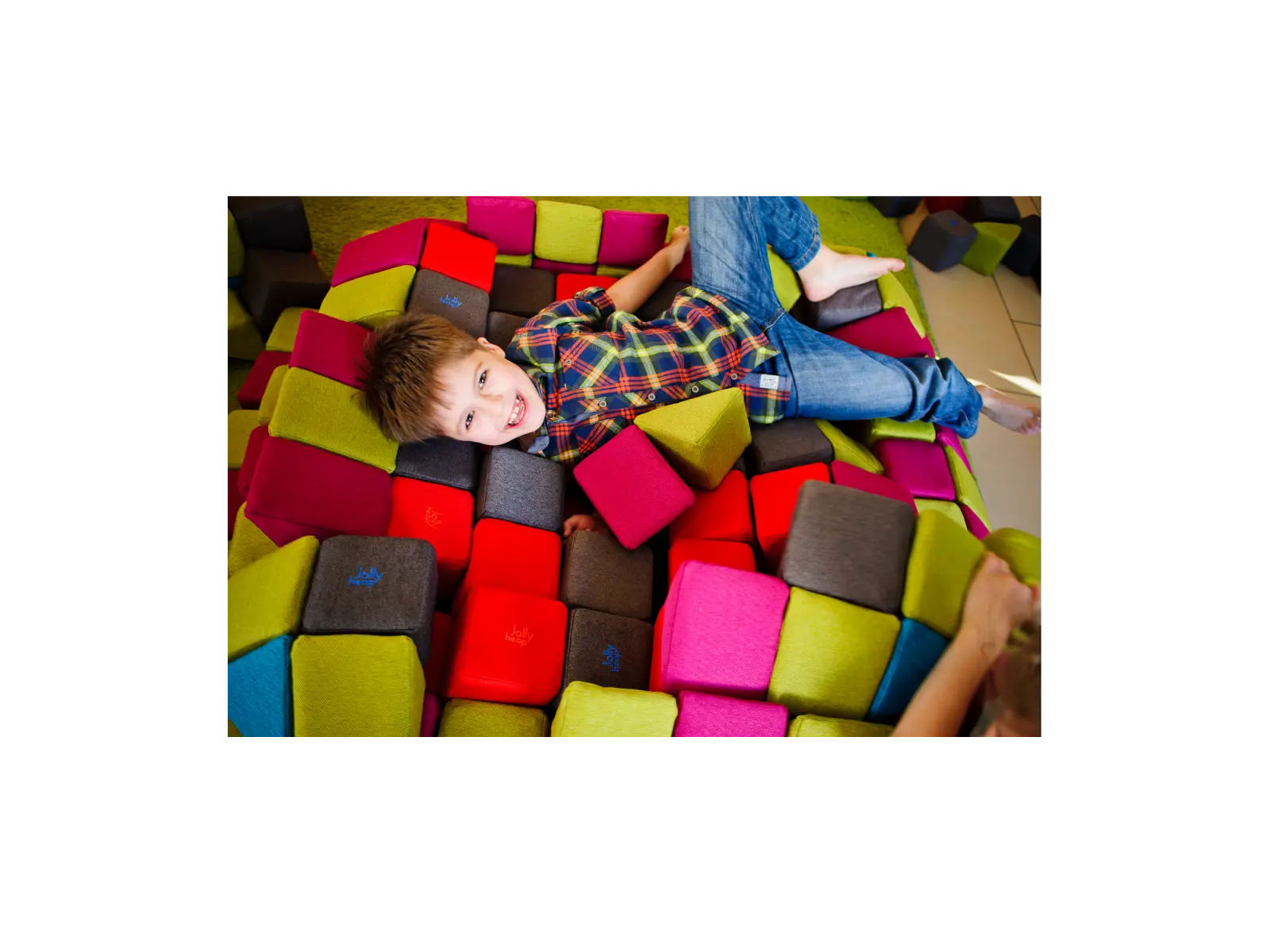 Klocki JOLLY HEAP Basic 100 sztuk 1424