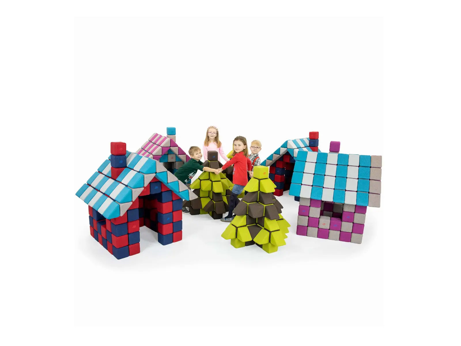 Klocki JOLLY HEAP Creative 100 sztuk 1125