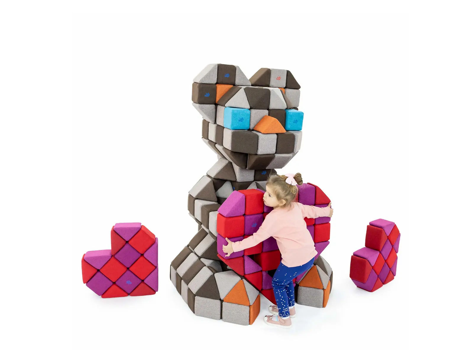 Klocki JOLLY HEAP Creative 100 sztuk 1226