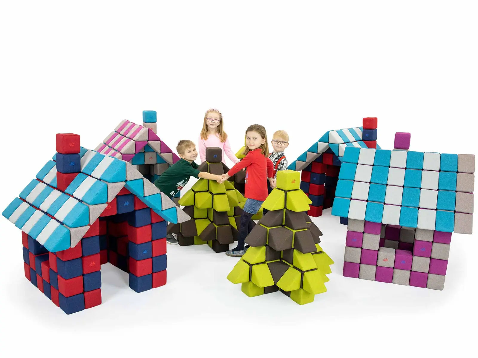 Klocki JOLLY HEAP Creative 100 sztuk 1321