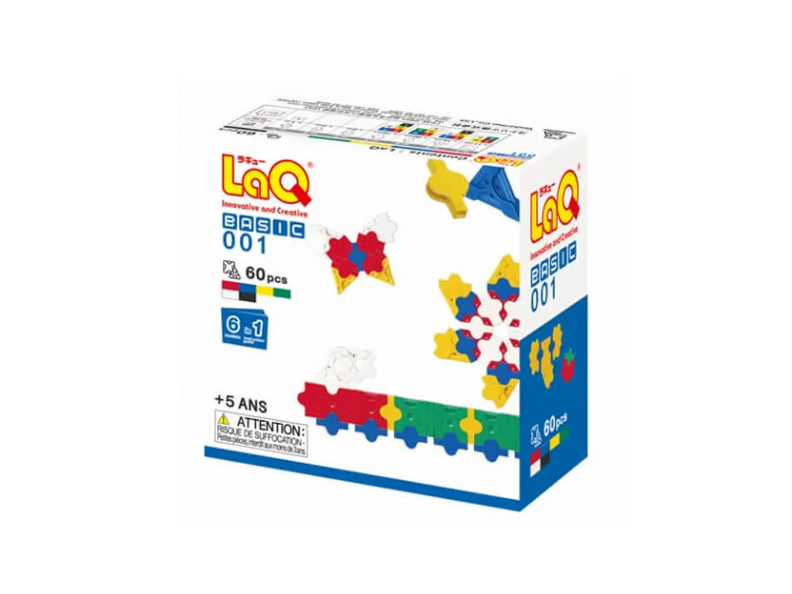 Klocki LaQ Basic 001, 2D