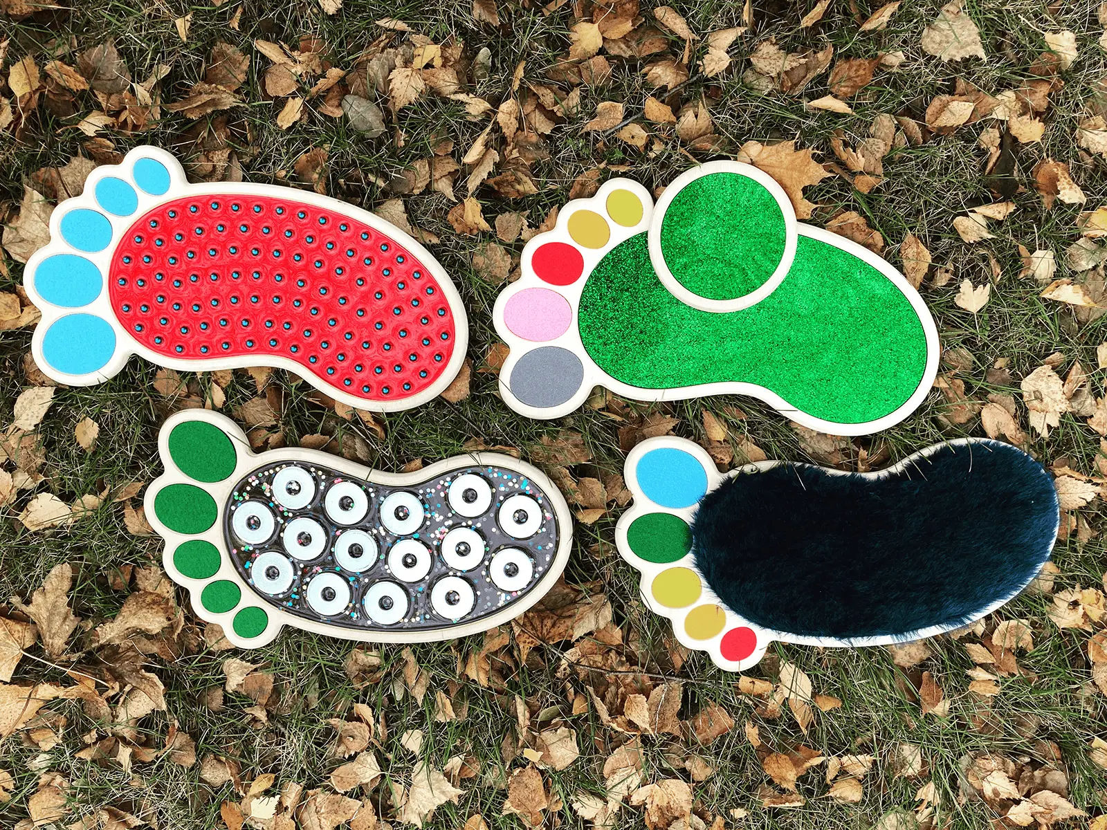 Ścieżka sensoryczna Sensory Feet 1 (duży zestaw)