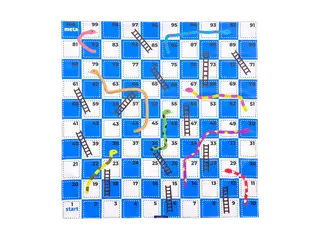 Game Print Mat - Snakes and...