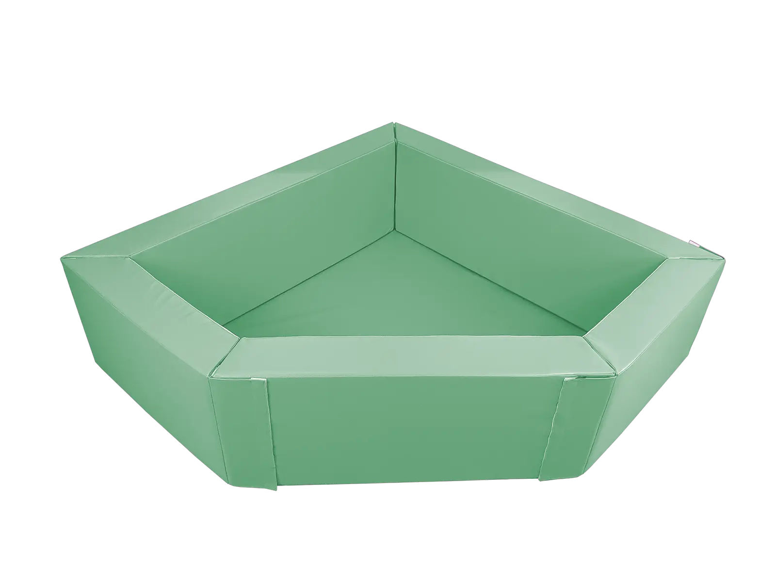 Corner Ball Pit – 2x2 m, Height: 60 cm, Eco-Leather incl. balls
