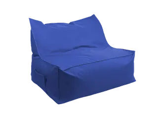 Pouf with Backrest