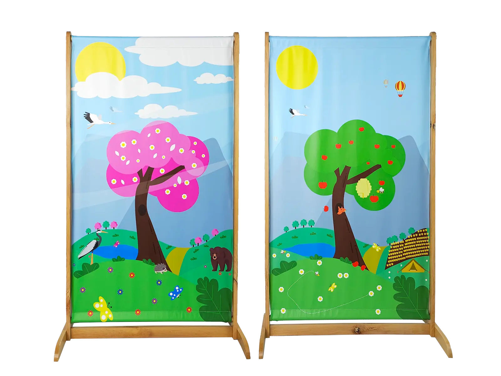 Room Divider – Double Sided Print - Spring-Summer