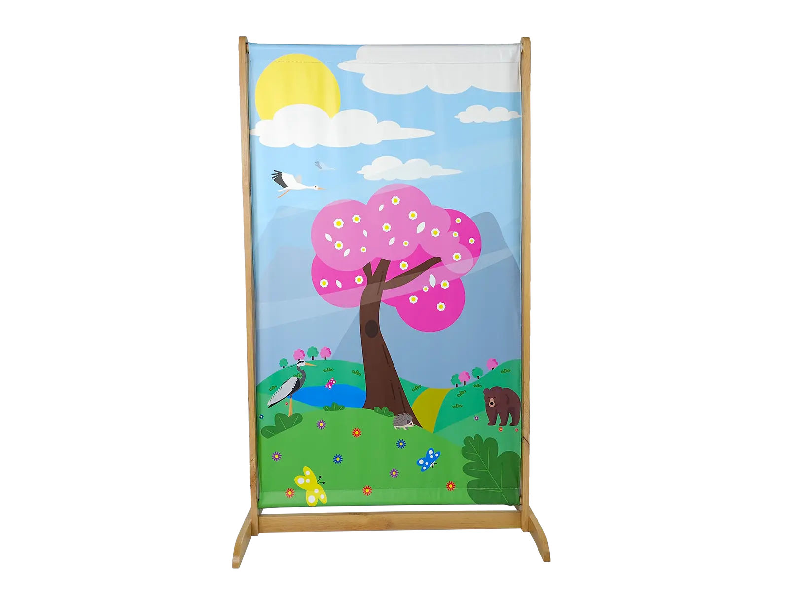 Room Divider – Double Sided Print - Spring-Summer