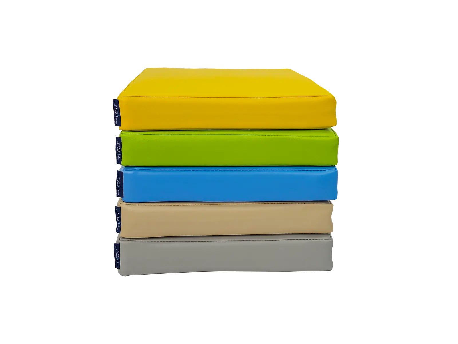 Set of Foam Seating Cushions - Square Cushions 35x35 cm - 5 pcs.