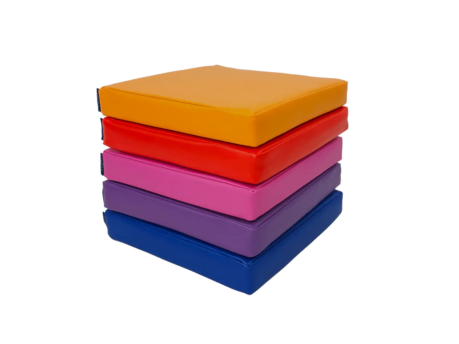 Set of Foam Seating Cushions - Square Cushions 35x35 cm - 5 pcs.