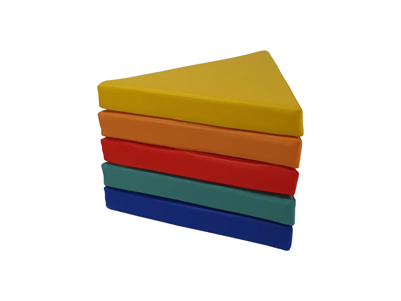 Set of Foam Seating Cushions - Triangle Cushions - 5 pcs.