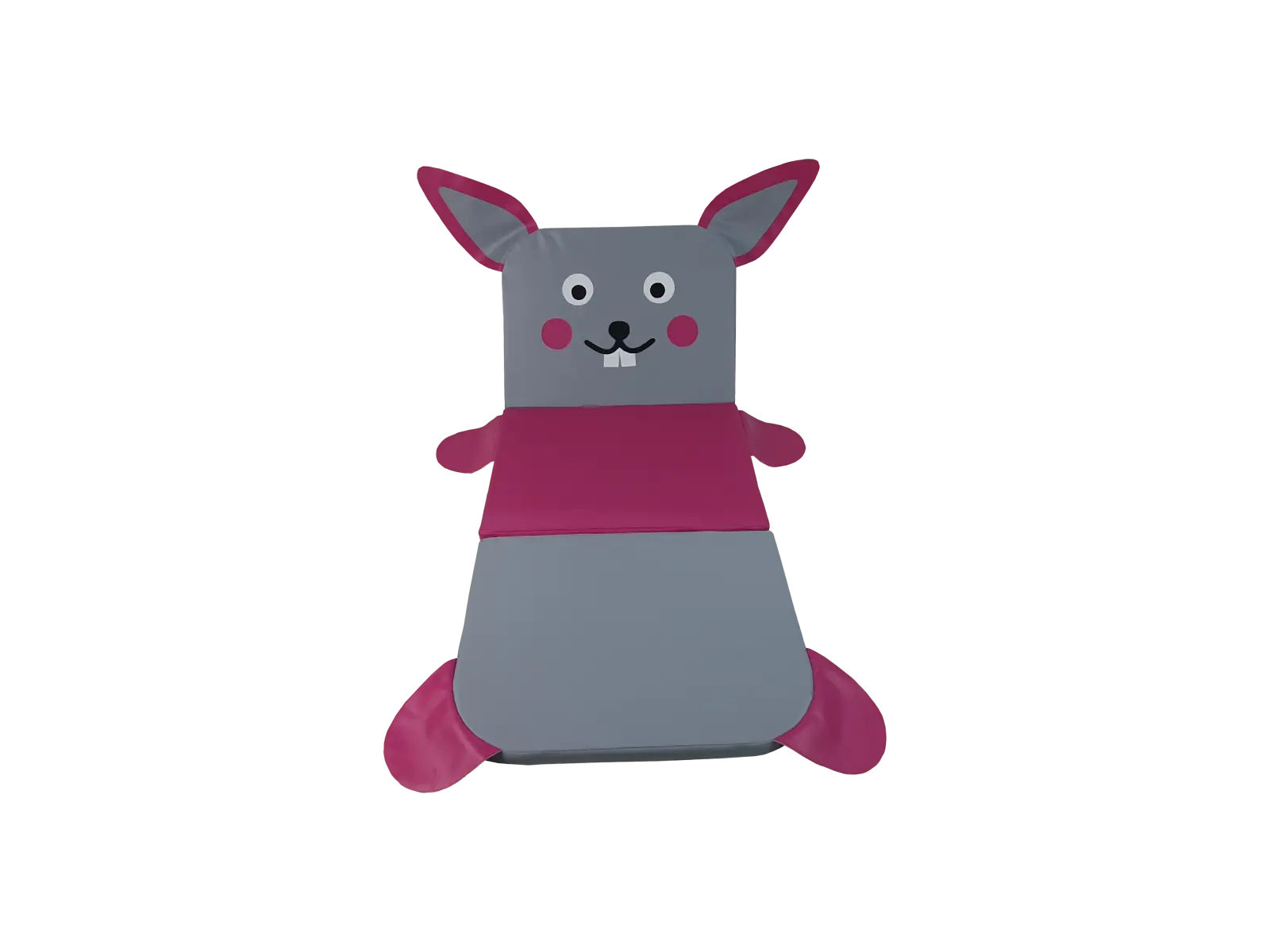Three-Part Foldable Mattress, Rabbit
