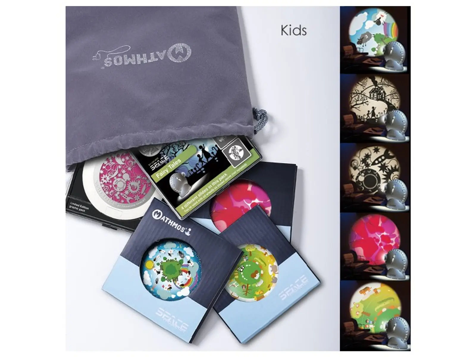 Zestaw tarcz "KIDS PACK" do projektora MATHMOS