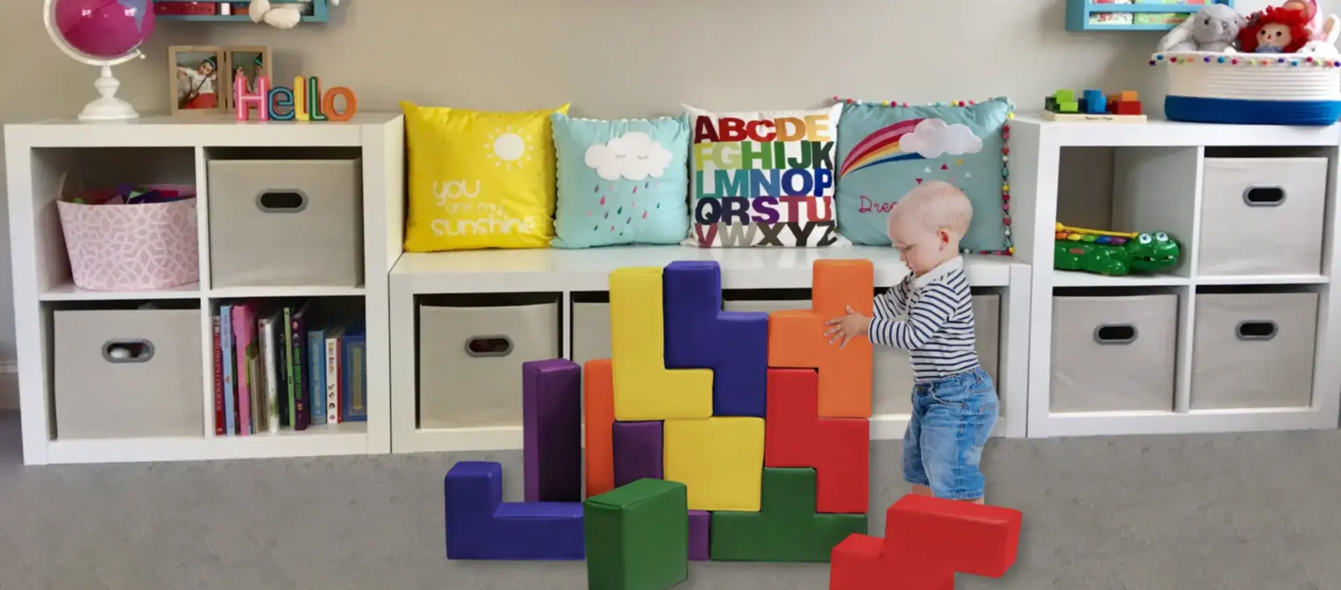Zestawy edukacyjne z pianki